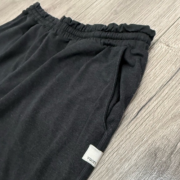 Vuori Boyfriend Dreamknit Jogger Womens Sz Small VW457 in Heather Black - Picture 3 of 6